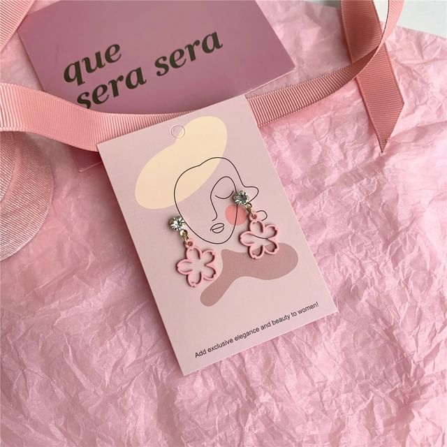 Alloy Earring (Various Resin Designs)