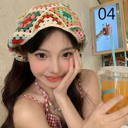 Lace Crochet Scarf Floral