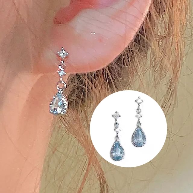 Drop Rhinestone Earring