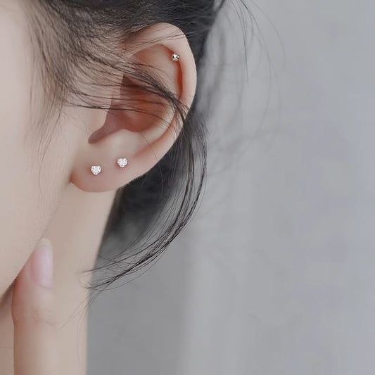 Stud Heart Ear