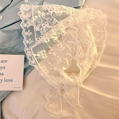 Scarf Triangle Head (Various Lace Designs)