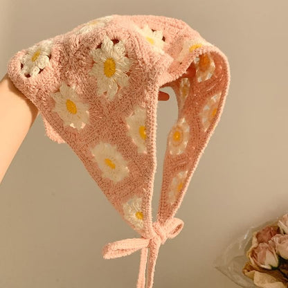 (Various Scarf Embroidered Triangle Designs) Head