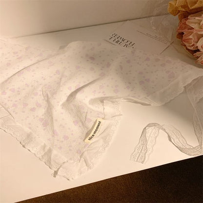 Head Print Triangle Designs) Scarf (Various Floral