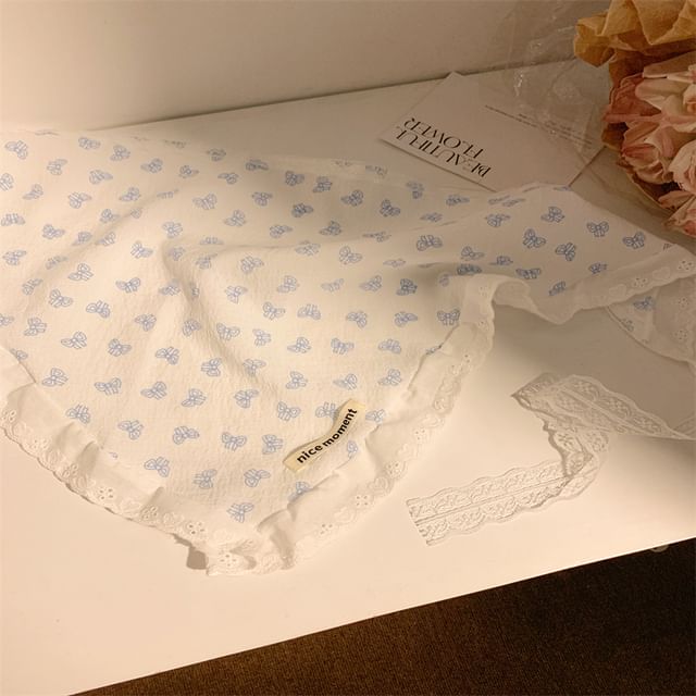 Head Print Triangle Designs) Scarf (Various Floral