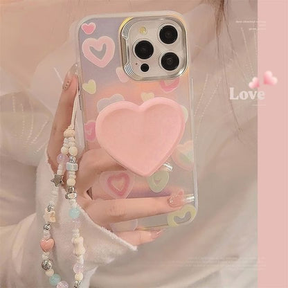 Heart Holographic Case Phone