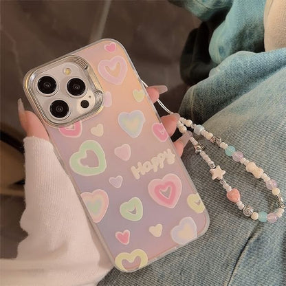 Heart Holographic Case Phone