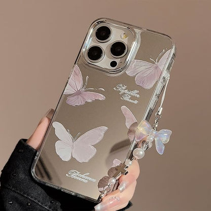 Butterfly Phone Case Mirrored