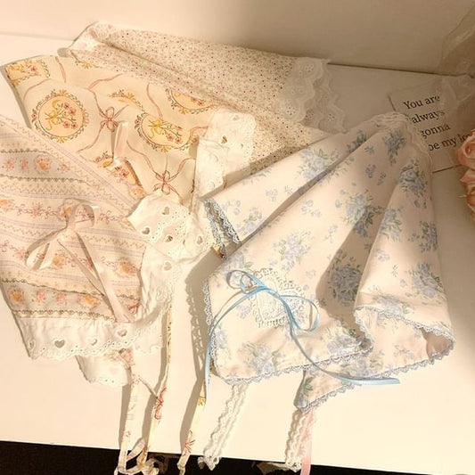 Lace Bandana (Various Designs) Chiffon
