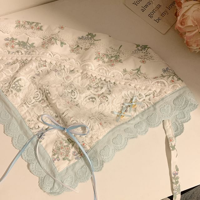 Lace Bandana (Various Designs) Chiffon