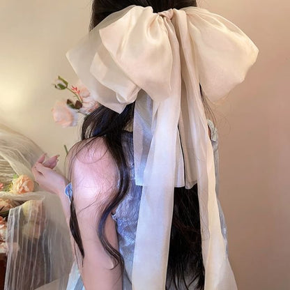 Clip Bow Fabric Hair