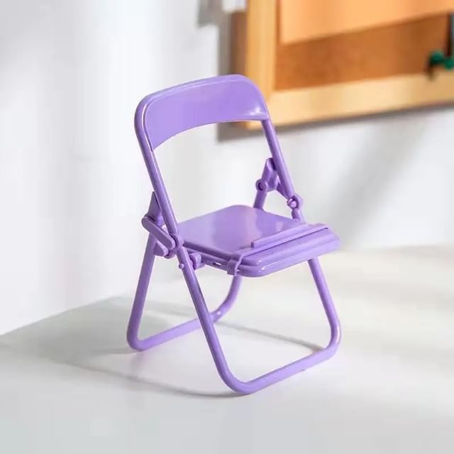 Plastic Stand Phone Desktop Chair
