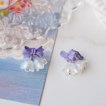 Designs) Alloy Earring (Various Dangle Floral