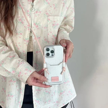 Case Phone Card Lanyard Holder