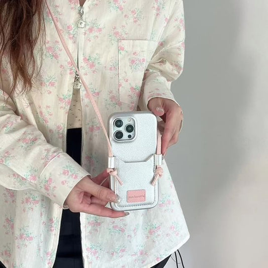 Case Phone Card Lanyard Holder