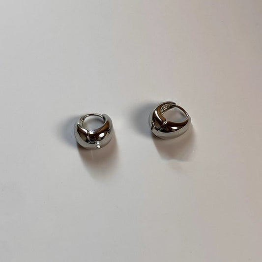 Earring Metallic Huggie