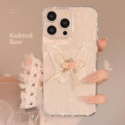 Case / Phone Set Butterfly Lace Charm