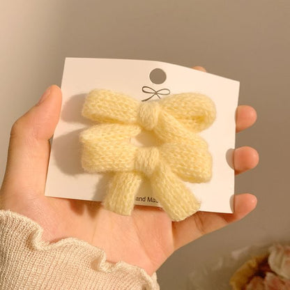 Hair Set Clip Ribbon