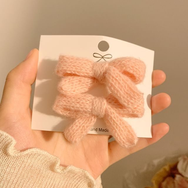 Hair Set Clip Ribbon