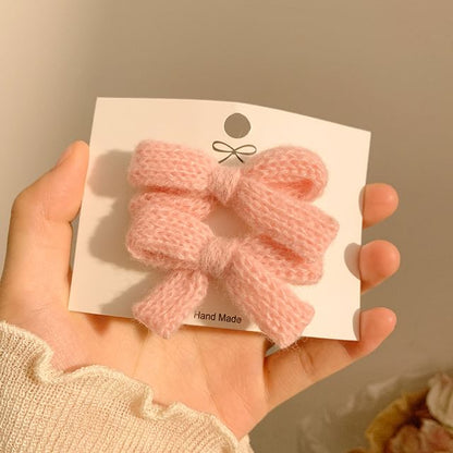 Hair Set Clip Ribbon