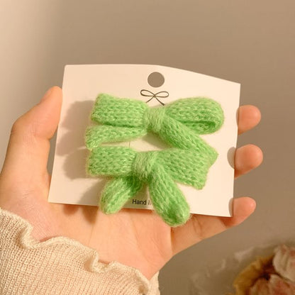 Hair Set Clip Ribbon
