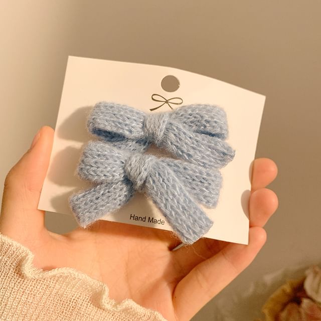 Hair Set Clip Ribbon