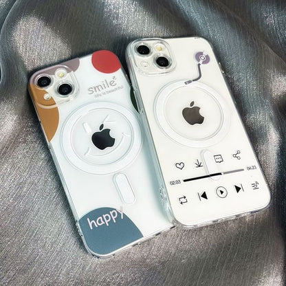 with (Compatible Print MagSafe) Magnetic Phone Case