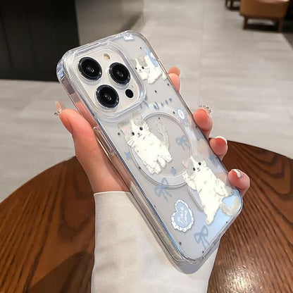 Cat Case with MagSafe) Magnetic (Compatible Phone