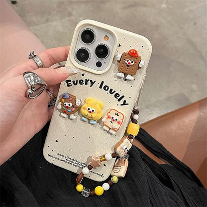 Food Case Set Strap / Cartoon Phone