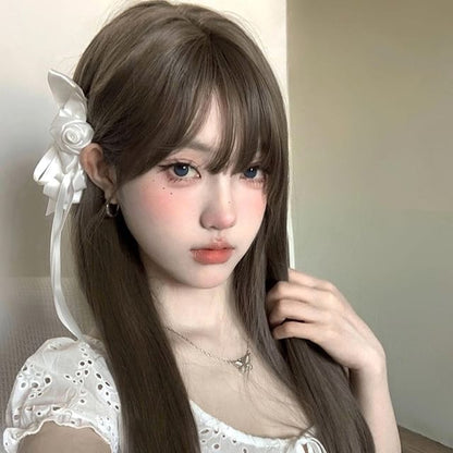 Clip Bowknot Flower Hair