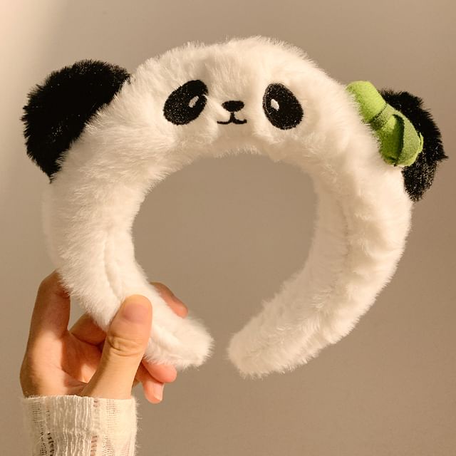 Panda Fluffy Headband
