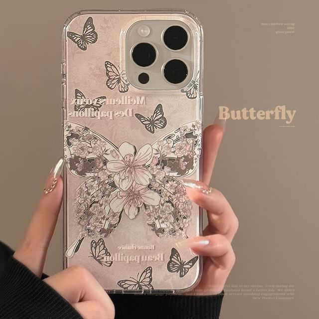Case Phone Strap Butterfly Set /