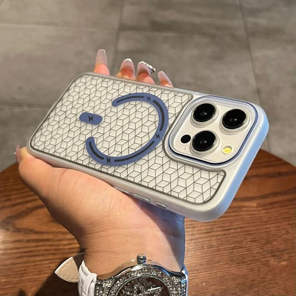 with Magnetic Case Geometric MagSafe) Phone (Compatible