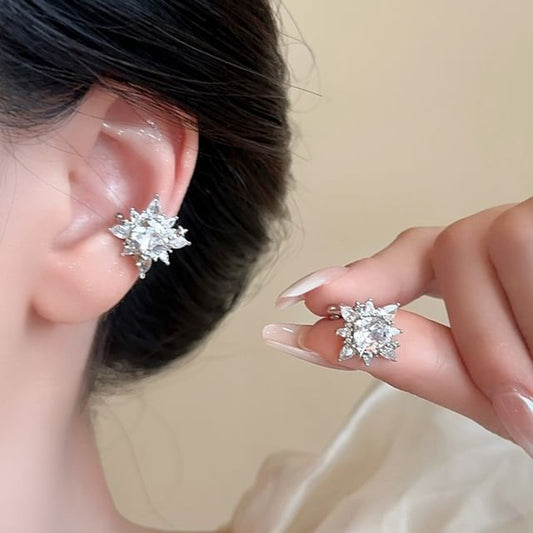 Rhinestone (Various Ear Designs) Cuff Alloy