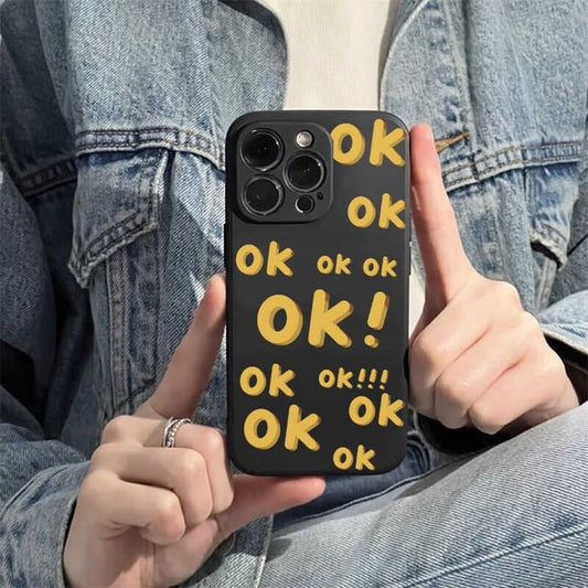 Lettering Case Phone