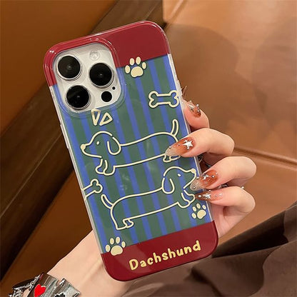 Strap / Dog Set Phone Case