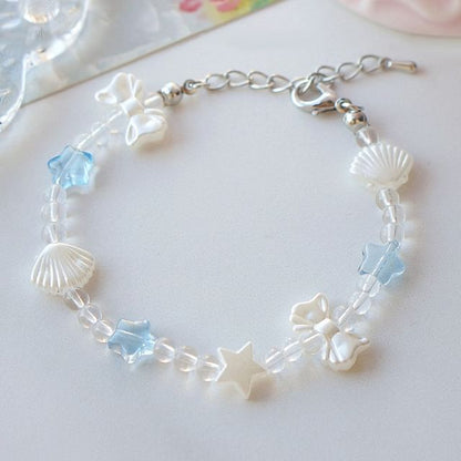 Beaded Bracelet Star Shell