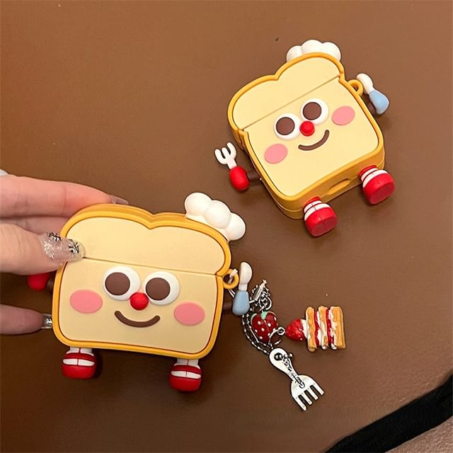 Pro Skin AirPods Charm / Earphone Case Set Toast