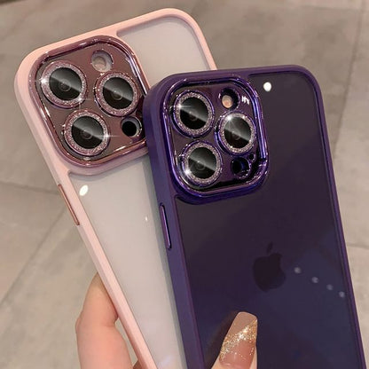 Protection Glitter Lens Case Phone