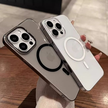 Case MagSafe) with Transparent Magnetic Phone (Compatible
