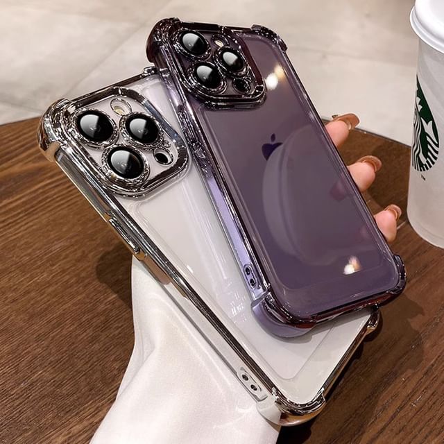 Metallic Case Phone Padded