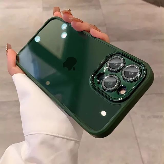 Protection Glitter Lens Case Phone