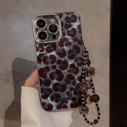 Set Strap Phone / Case Print Leopard