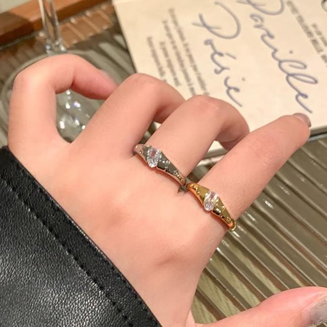 CZ Thick Ring