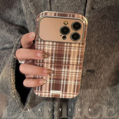 Set / Strap Case Phone Plaid