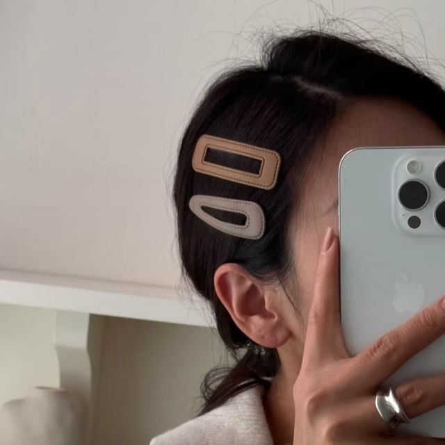 of Clip Leather Designs) Set Hair (Various Faux 2: