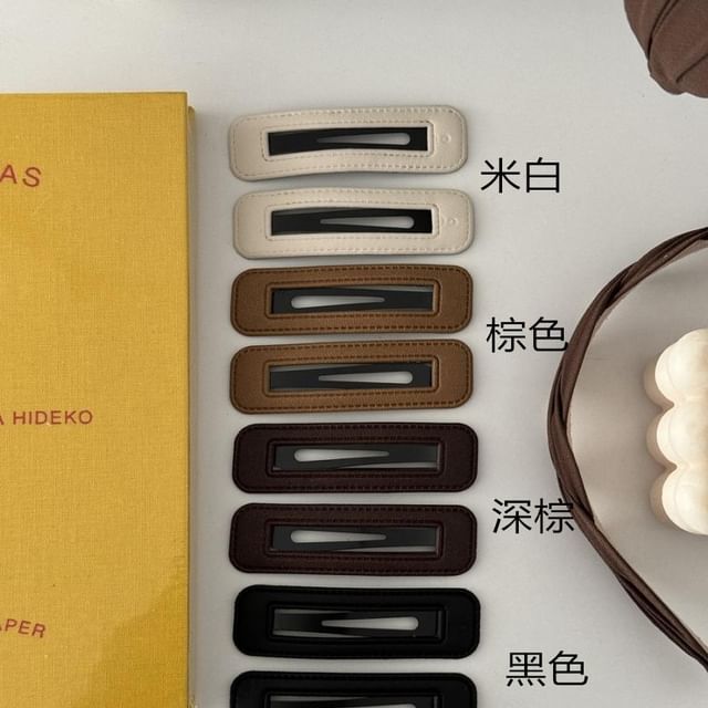 of Clip Leather Designs) Set Hair (Various Faux 2: