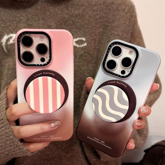 MagSafe) Case with Phone Magnetic Gradient (Compatible