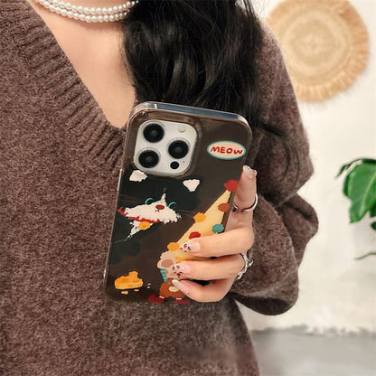 Strap Phone Set Pom Case / Mouse