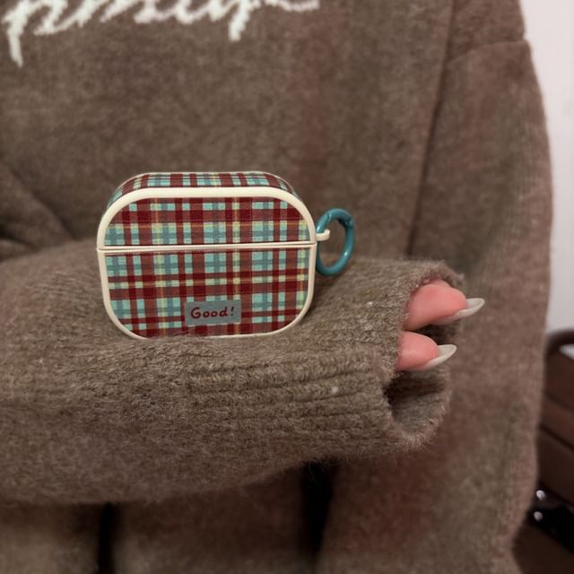 Earphone / AirPods Pro Plaid Case Skin