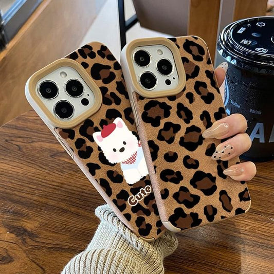 Print Case Leopard Phone